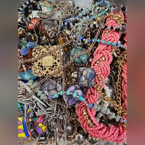 Wearable Mixed Jewelry LOT 3Lbs
